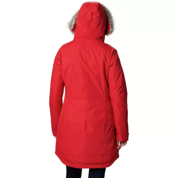 imageColumbia Womens Suttle Mountain Long Insulated JacketRed Lily