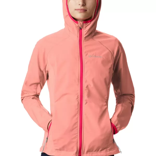 imageColumbia Womens Sweet As Softshell HoodieCoral Reef
