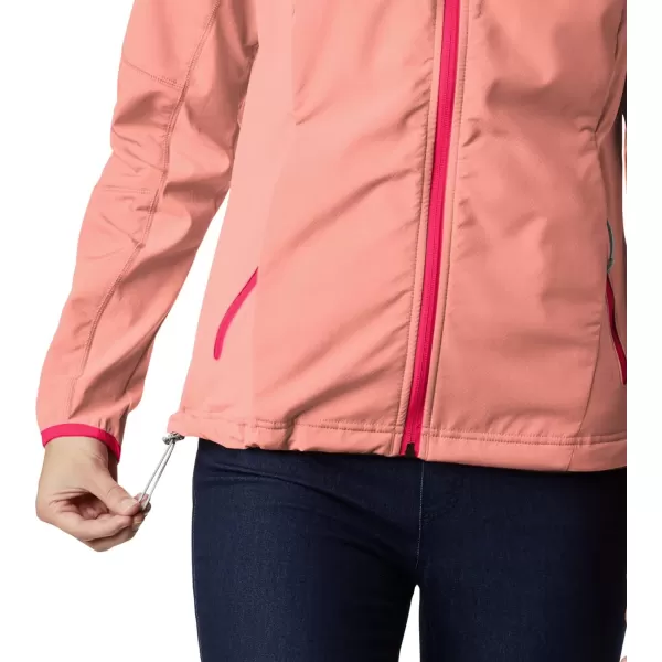 imageColumbia Womens Sweet As Softshell HoodieCoral Reef