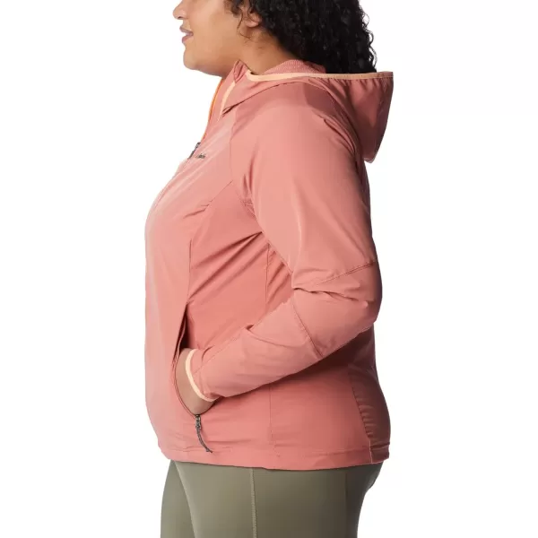 imageColumbia Womens Sweet As Softshell HoodieDark Coral