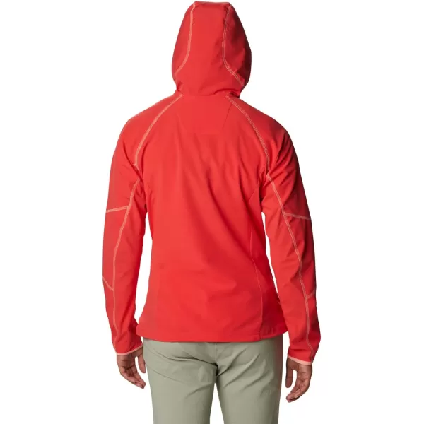 imageColumbia Womens Sweet As Softshell HoodieRed Hibiscus