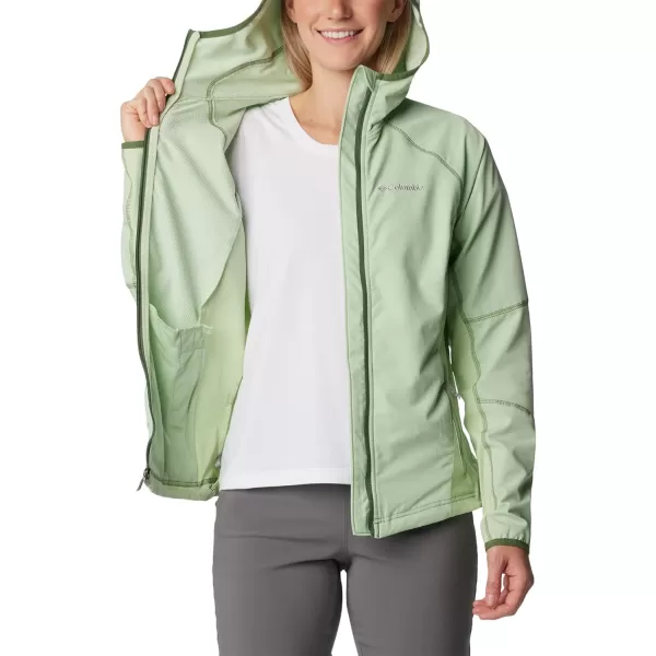 imageColumbia Womens Sweet As Softshell HoodieSage Leaf