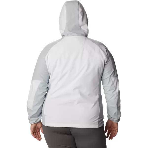 imageColumbia Womens Sweet As Softshell HoodieWhiteCirrus Grey