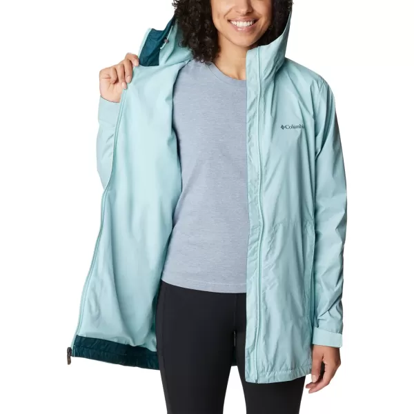 imageColumbia Womens Switchback Lined Long JacketAqua Haze