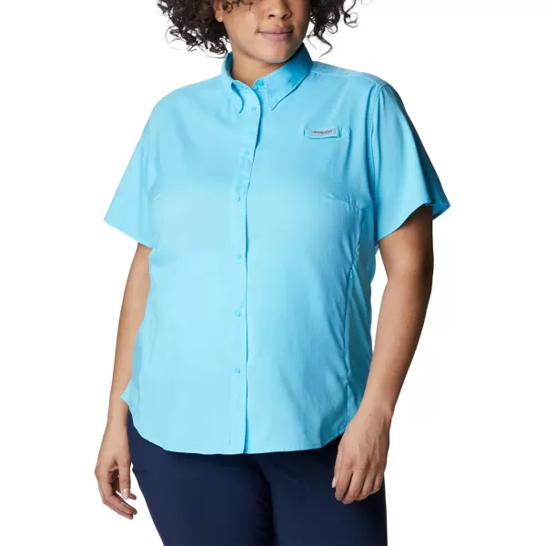 imageColumbia Womens Tamiami II Plus Size Short Sleeve ShirtAtoll