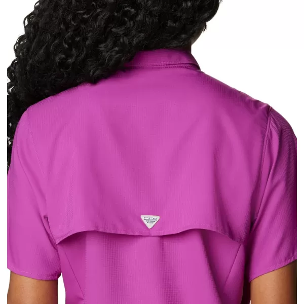 imageColumbia Womens Tamiami II Plus Size Short Sleeve ShirtBerry Jam