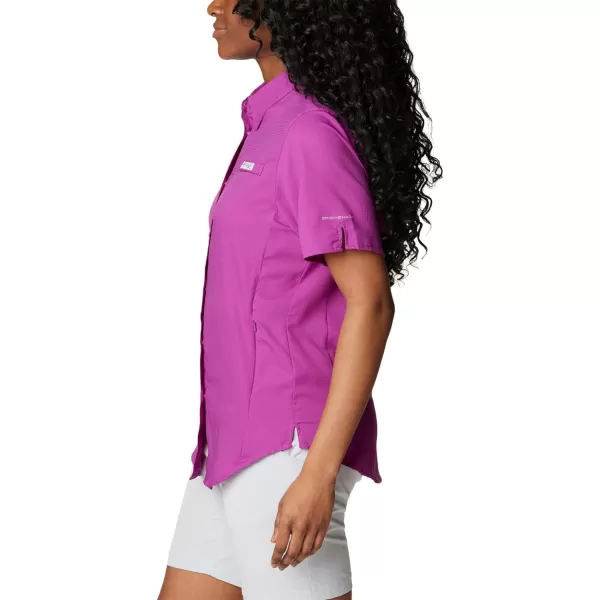 imageColumbia Womens Tamiami II Plus Size Short Sleeve ShirtBerry Jam