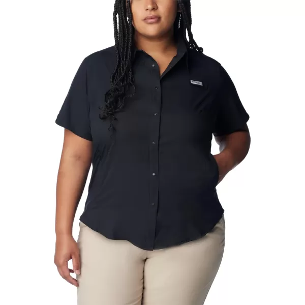 imageColumbia Womens Tamiami II Plus Size Short Sleeve ShirtBlack