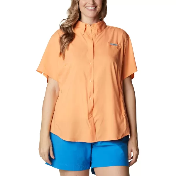 imageColumbia Womens Tamiami II Plus Size Short Sleeve ShirtBright Nectar