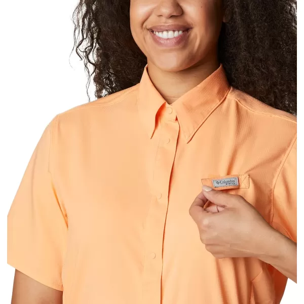 imageColumbia Womens Tamiami II Plus Size Short Sleeve ShirtBright Nectar