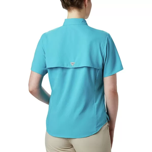 imageColumbia Womens Tamiami II Plus Size Short Sleeve ShirtClear Water