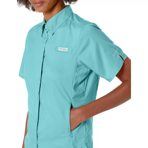 imageColumbia Womens Tamiami II Plus Size Short Sleeve ShirtClear Water