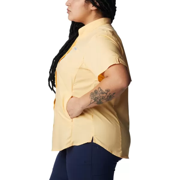 imageColumbia Womens Tamiami II Plus Size Short Sleeve ShirtCocoa Butter