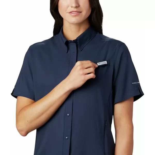 imageColumbia Womens Tamiami II Plus Size Short Sleeve ShirtCollegiate Navy