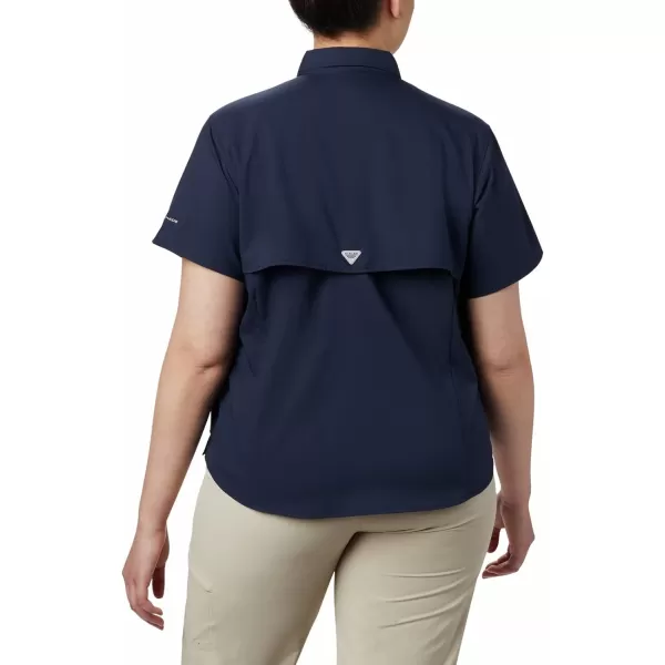 imageColumbia Womens Tamiami II Plus Size Short Sleeve ShirtCollegiate Navy
