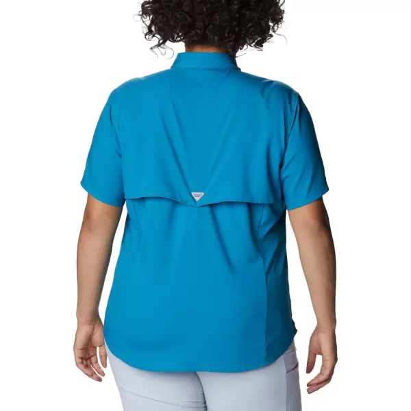 imageColumbia Womens Tamiami II Plus Size Short Sleeve ShirtDeep Marine