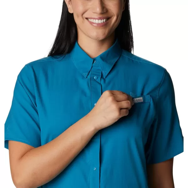 imageColumbia Womens Tamiami II Plus Size Short Sleeve ShirtDeep Marine