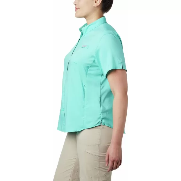 imageColumbia Womens Tamiami II Plus Size Short Sleeve ShirtDolphin