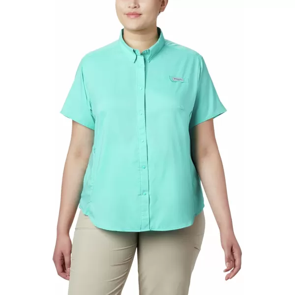 imageColumbia Womens Tamiami II Plus Size Short Sleeve ShirtDolphin