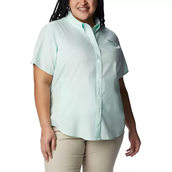 imageColumbia Womens Tamiami II Plus Size Short Sleeve ShirtGullfoss Green