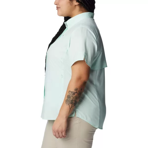 imageColumbia Womens Tamiami II Plus Size Short Sleeve ShirtGullfoss Green