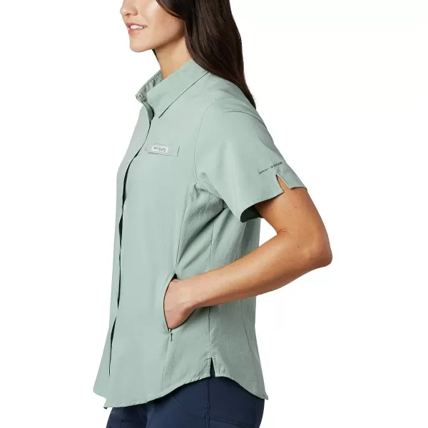 imageColumbia Womens Tamiami II Plus Size Short Sleeve ShirtLight Lichen