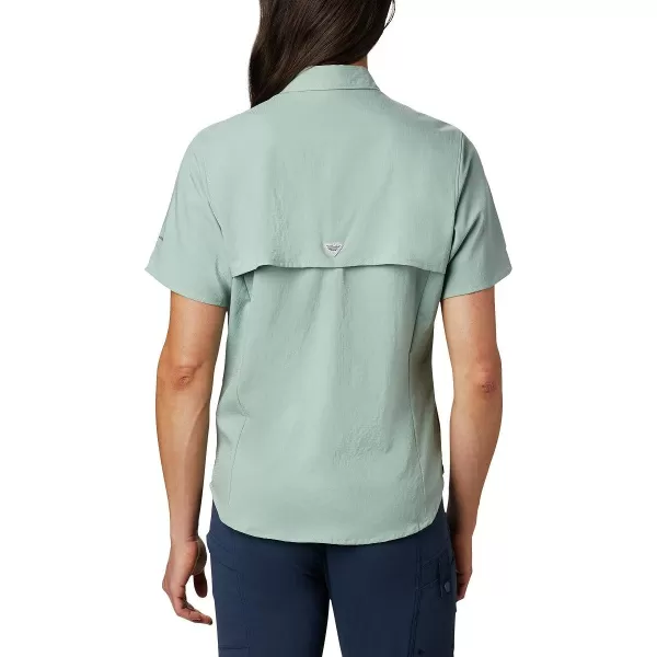 imageColumbia Womens Tamiami II Plus Size Short Sleeve ShirtLight Lichen