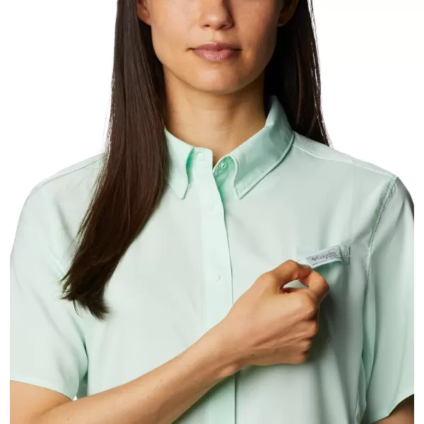 imageColumbia Womens Tamiami II Plus Size Short Sleeve ShirtLight Mint