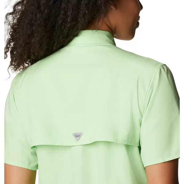 imageColumbia Womens Tamiami II Plus Size Short Sleeve ShirtLime Glow