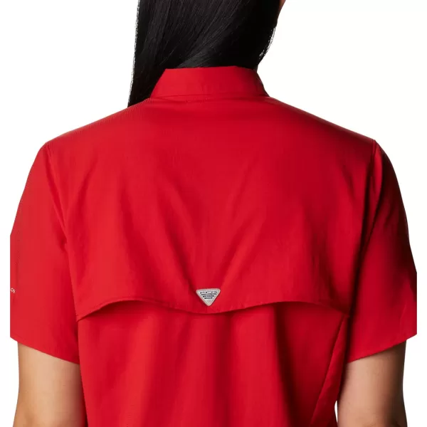 imageColumbia Womens Tamiami II Plus Size Short Sleeve ShirtRed Spark