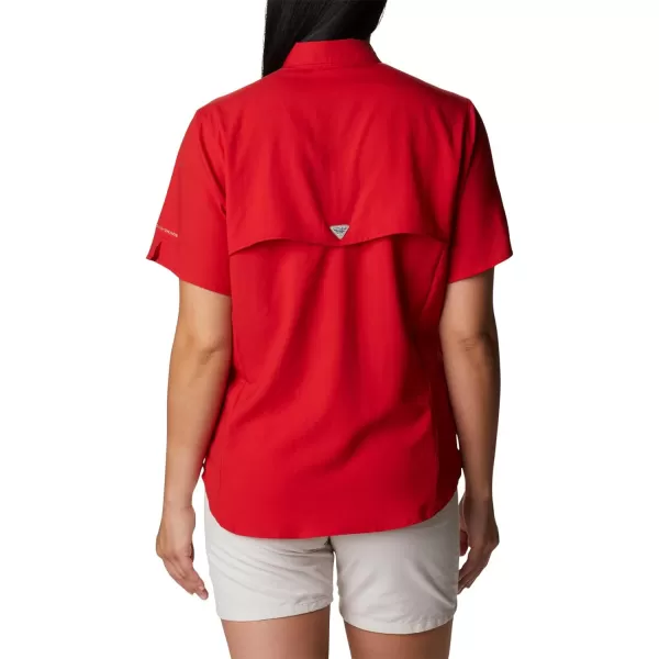 imageColumbia Womens Tamiami II Plus Size Short Sleeve ShirtRed Spark