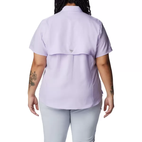 imageColumbia Womens Tamiami II Plus Size Short Sleeve ShirtSoft Violet