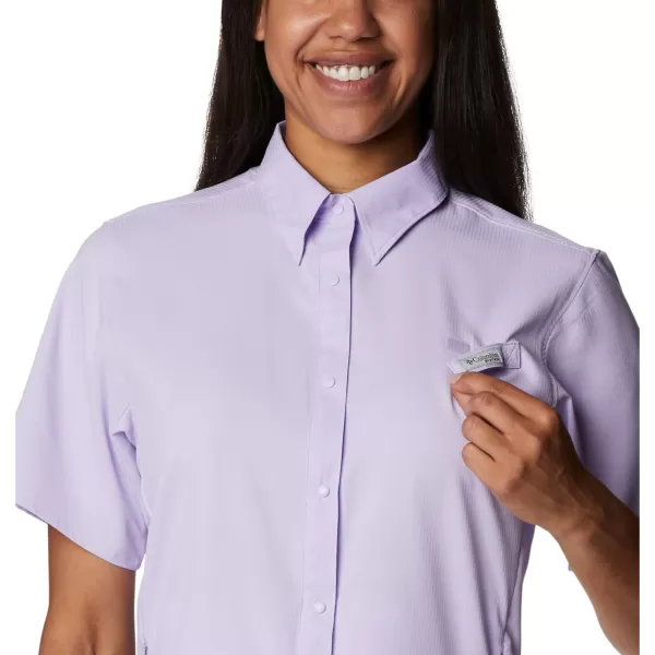 imageColumbia Womens Tamiami II Plus Size Short Sleeve ShirtSoft Violet