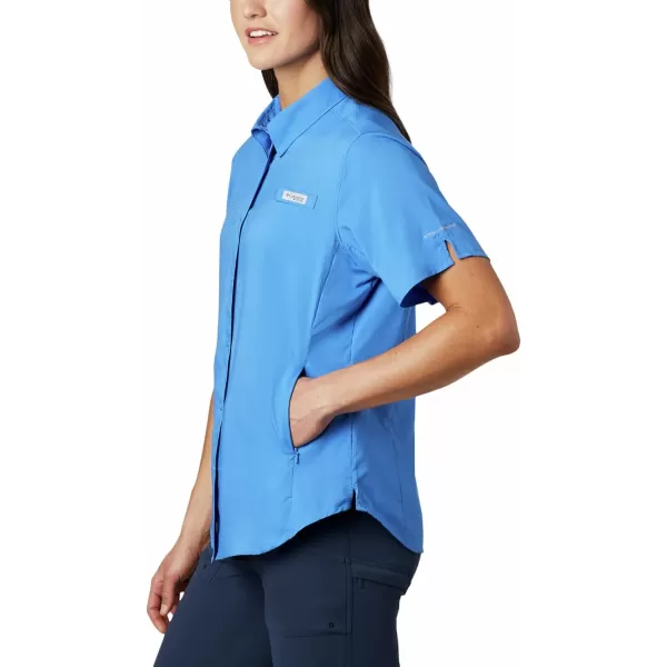 imageColumbia Womens Tamiami II Plus Size Short Sleeve ShirtStormy Blue