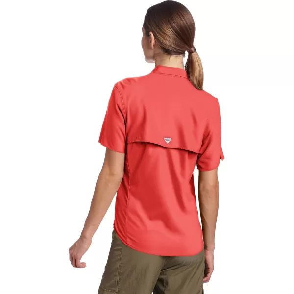imageColumbia Womens Tamiami II Plus Size Short Sleeve ShirtSunset Red