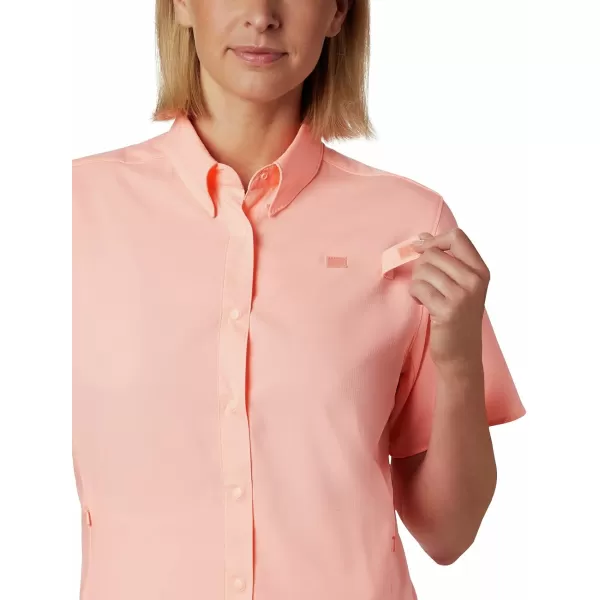 imageColumbia Womens Tamiami II Plus Size Short Sleeve ShirtTiki Pink