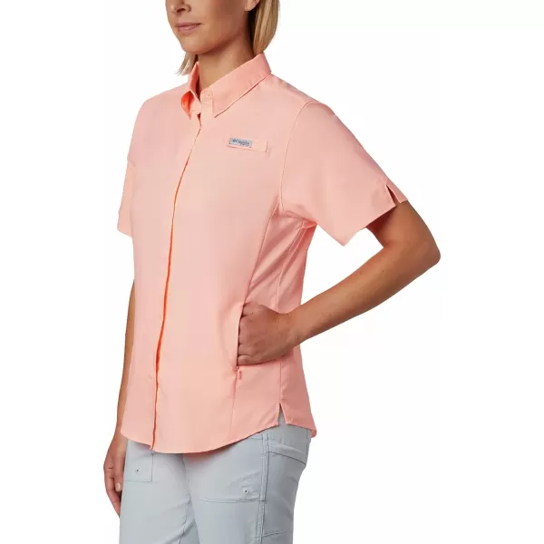 imageColumbia Womens Tamiami II Plus Size Short Sleeve ShirtTiki Pink
