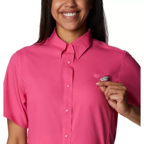 imageColumbia Womens Tamiami II Plus Size Short Sleeve ShirtUltra Pink