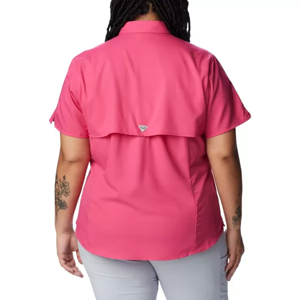imageColumbia Womens Tamiami II Plus Size Short Sleeve ShirtUltra Pink