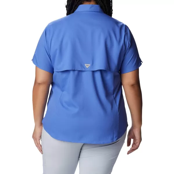 imageColumbia Womens Tamiami II Plus Size Short Sleeve ShirtViolet Sea