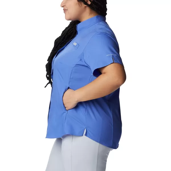 imageColumbia Womens Tamiami II Plus Size Short Sleeve ShirtViolet Sea