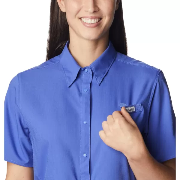 imageColumbia Womens Tamiami II Plus Size Short Sleeve ShirtViolet Sea