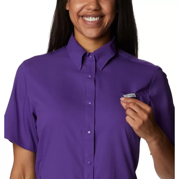 imageColumbia Womens Tamiami II Plus Size Short Sleeve ShirtVivid Purple