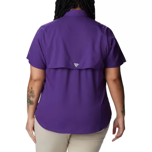 imageColumbia Womens Tamiami II Plus Size Short Sleeve ShirtVivid Purple