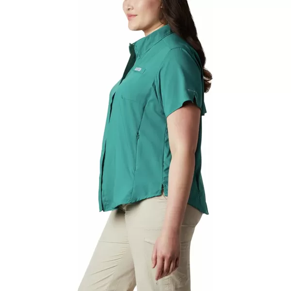 imageColumbia Womens Tamiami II Plus Size Short Sleeve ShirtWaterfall