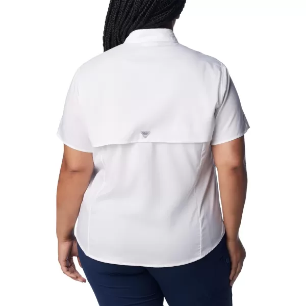 imageColumbia Womens Tamiami II Plus Size Short Sleeve ShirtWhite