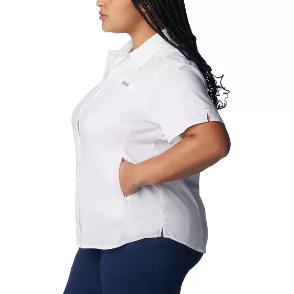 imageColumbia Womens Tamiami II Plus Size Short Sleeve ShirtWhite