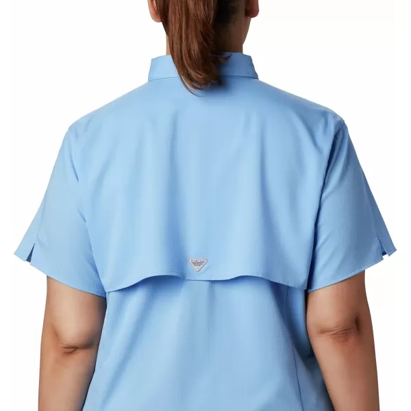 imageColumbia Womens Tamiami II Plus Size Short Sleeve ShirtWhite Cap