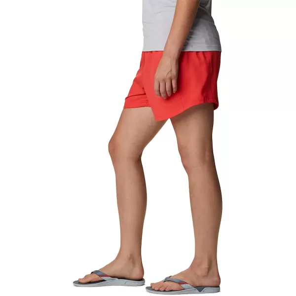 imageColumbia Womens Tamiami Pullon ShortRed Hibiscus