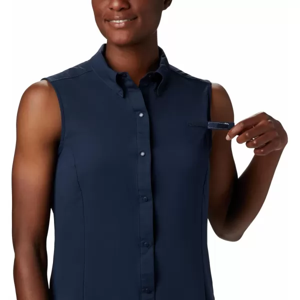 imageColumbia Womens Tamiami Sleeveless ShirtCollegiate Navy